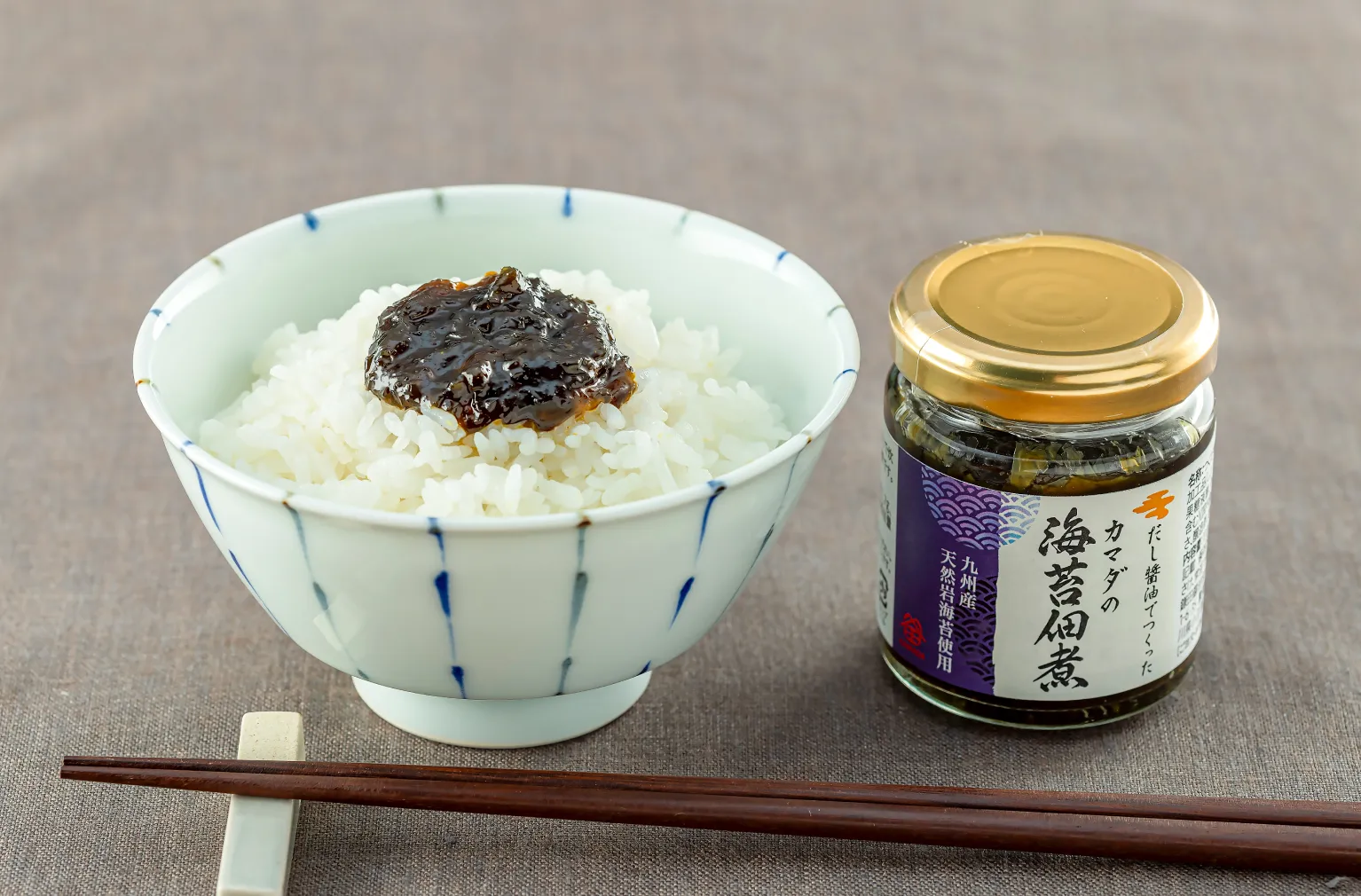 だし醤油でつくったカマダの海苔佃煮 イメージ画像