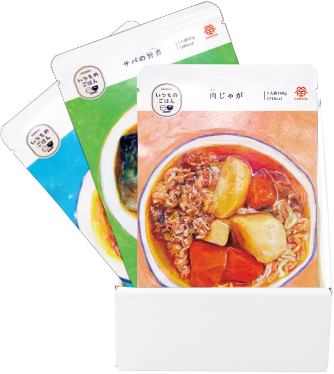 いつものごはん満足セット3種 3袋入