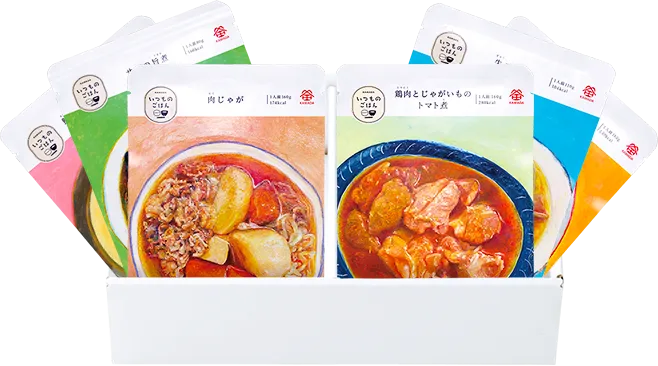 いつものごはん和・洋・中セット 6種