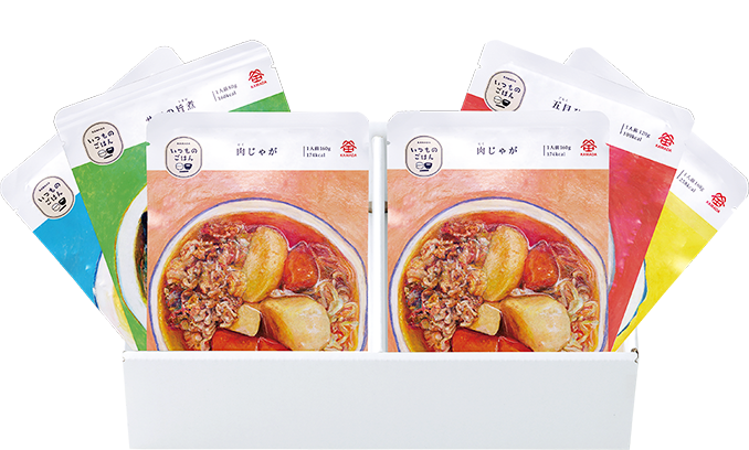いつものごはん満足セット 5種