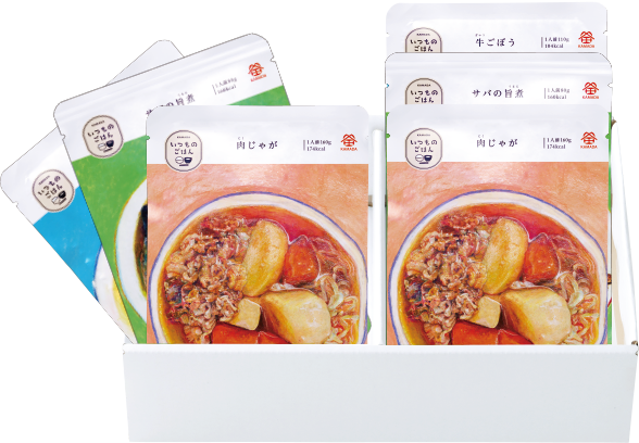 いつものごはん満足セット 3種