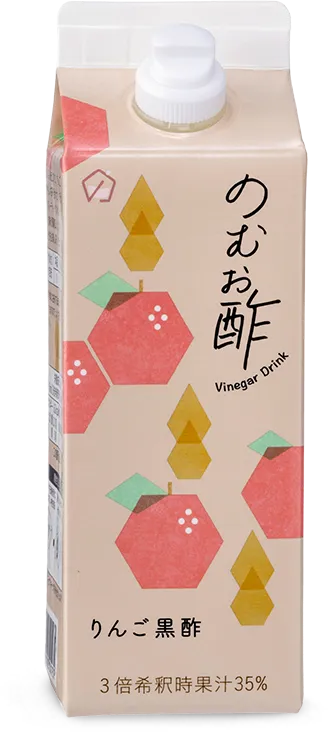 のむお酢 りんご黒酢 500ml