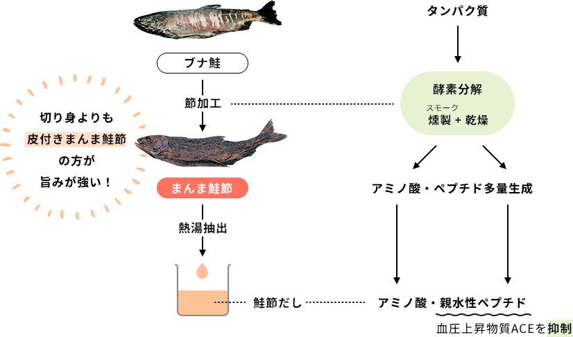 切り身よりも皮付きまんま節の方がの方が