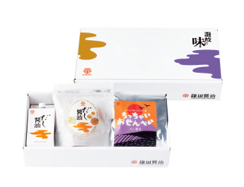 だし醤油とお菓子セット