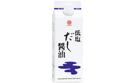 低塩だし醤油の500㎖サイズをご用意しました
