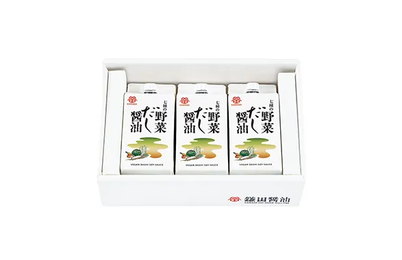 七種の野菜だし醤油 3ヶ入