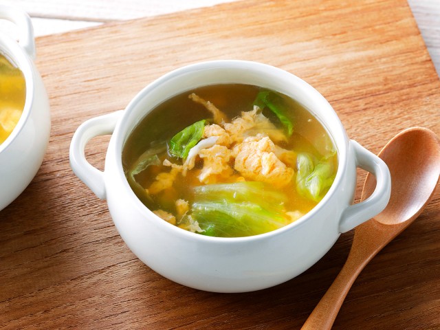 レタスと卵のスープ カマダレシピ 鎌田醤油 かまだしょうゆ 公式通販サイト レタスと卵のスープ カマダレシピ 鎌田醤油 かまだしょうゆ 公式通販サイト