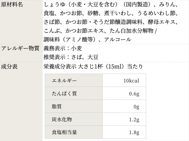 讃岐 うどんつゆ 200㎖