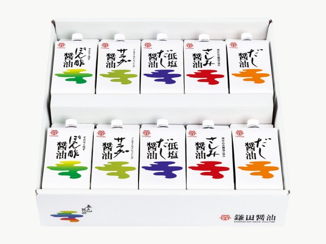 鎌田醤油 五色醤油