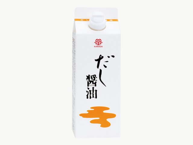 だし醤油 500㎖｜鎌田醤油（かまだしょうゆ）公式通販サイト