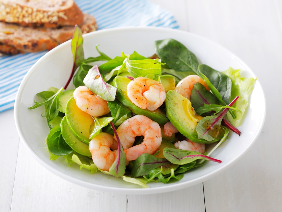 エビとアボカドのサラダ｜カマダレシピ｜鎌田醤油（かまだしょうゆ