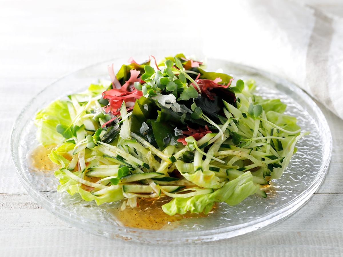 海藻 サラダ レシピ