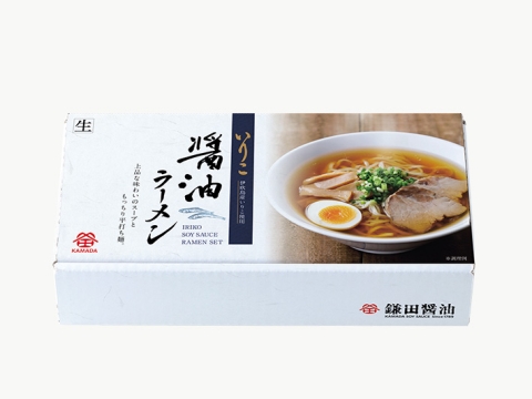 いりこ醤油ラーメンセット
