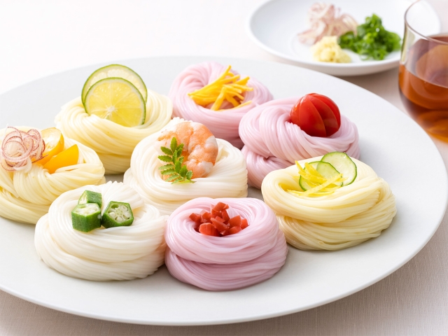三色素麺セット