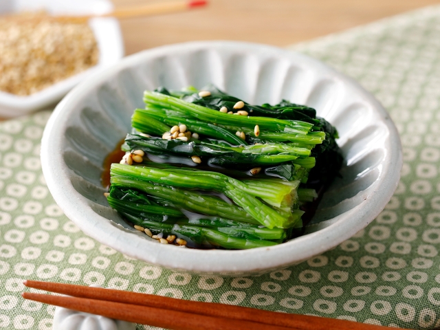ほうれん草のおひたし｜カマダレシピ｜鎌田醤油（かまだしょうゆ）公式