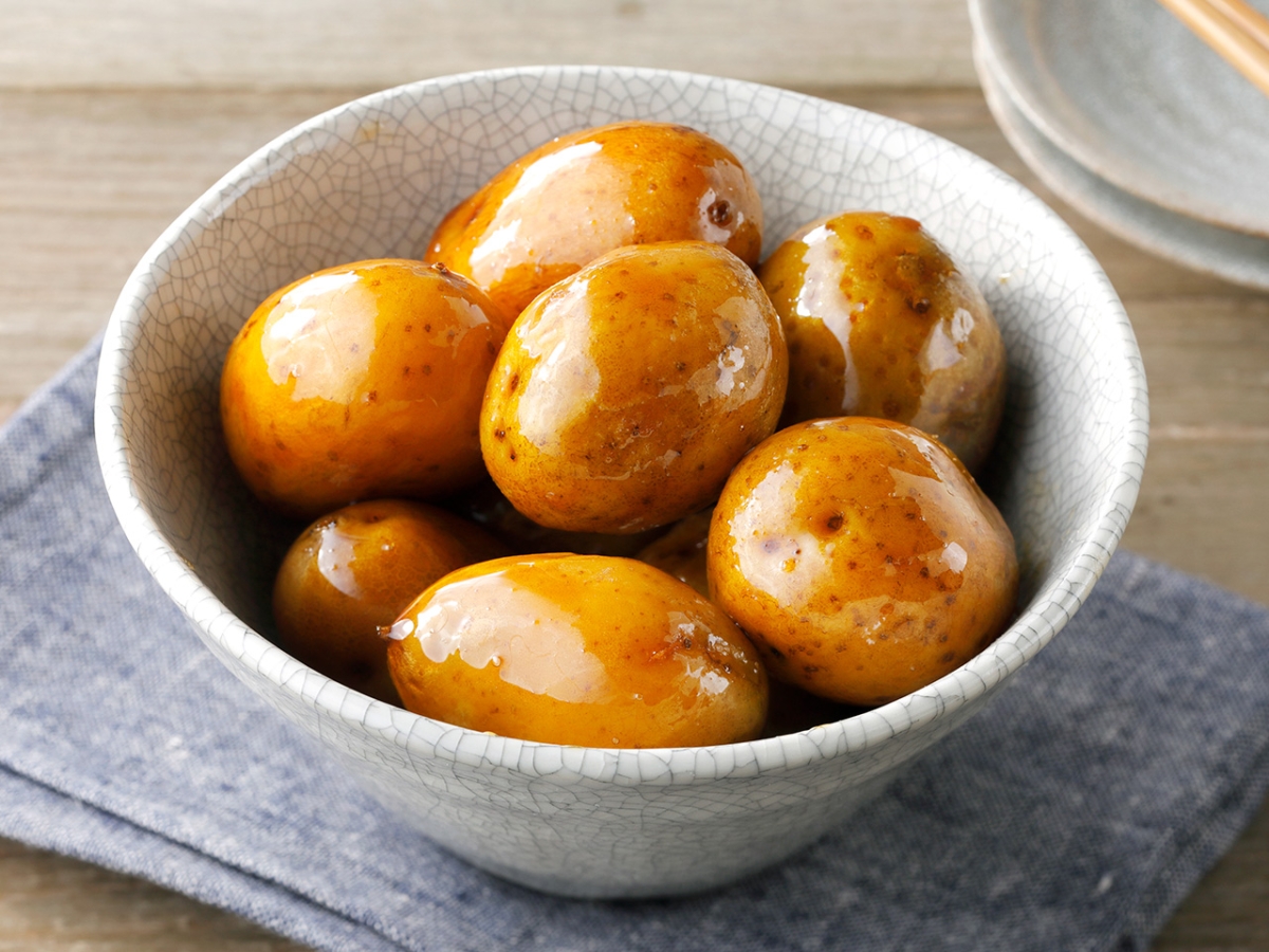 ジャガイモが作ったもの 新じゃがの煮っころがし｜カマダレシピ｜鎌田醤油（かまだしょうゆ