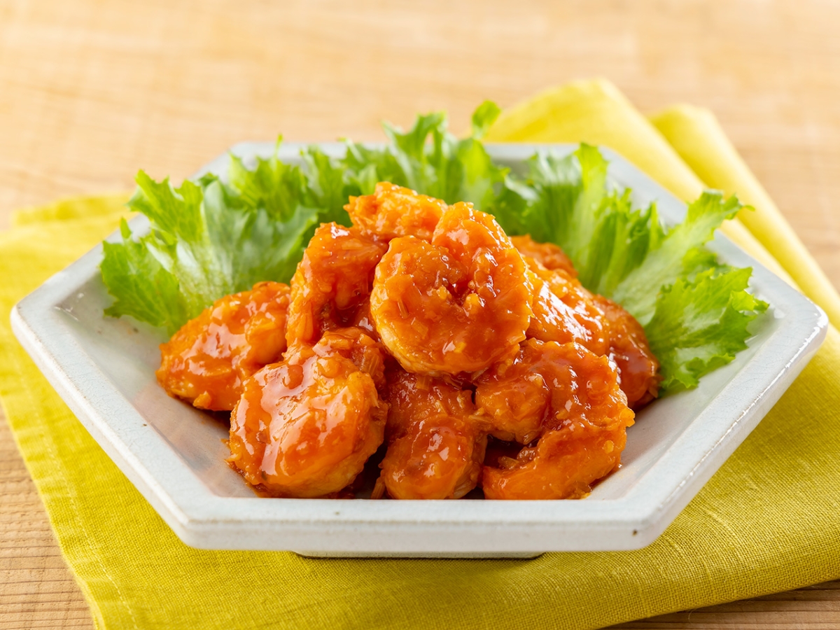 エビチリ｜カマダレシピ｜鎌田醤油（かまだしょうゆ）公式通販サイト