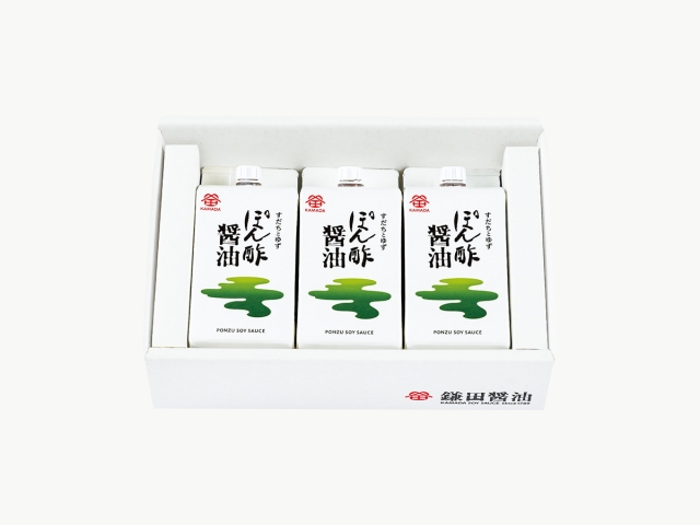 ぽん酢醤油 200㎖ 3ヶ入