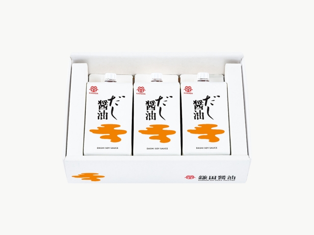 だし醤油 200㎖ 3ヶ入