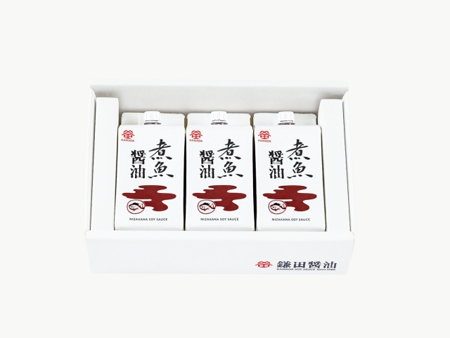 煮魚醤油 200㎖ 3ヶ入