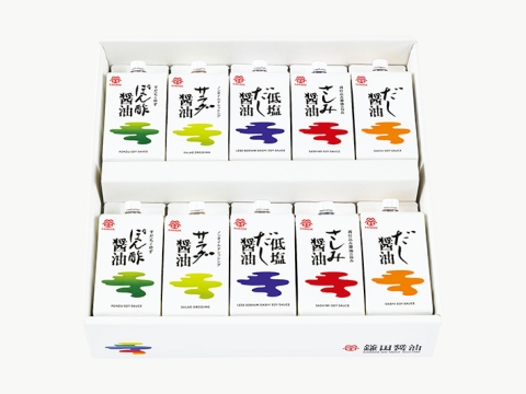 五色醤油 200㎖ 10ヶ入