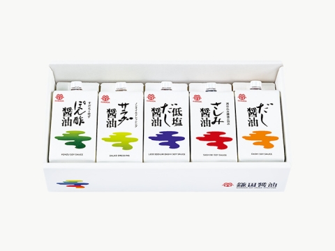 五色醤油 200㎖ 5ヶ入