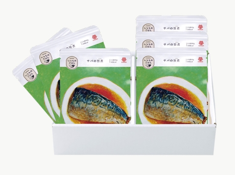 いつものごはん サバの旨煮