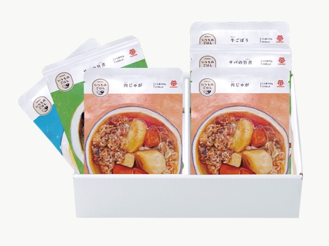 いつものごはん満足セット3種6袋入