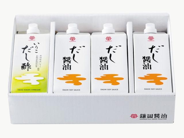 いりこだし酢お試しセット 4本入