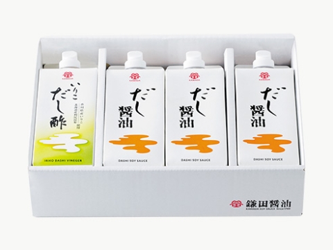 いりこだし酢お試しセット 4本入