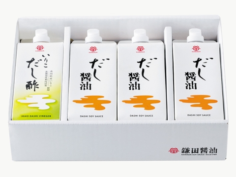 いりこだし酢お試しセット 4本入