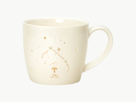 星眼鏡マグカップ（おひつじ座）
