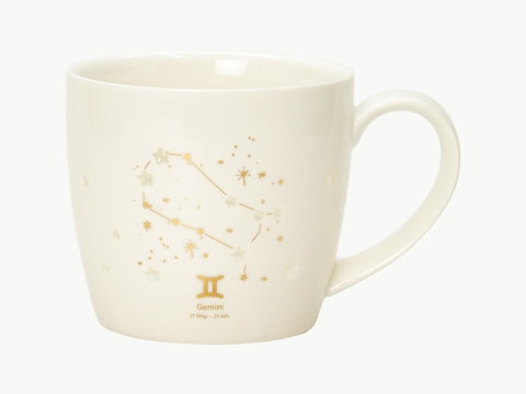 星眼鏡マグカップ（ふたご座）