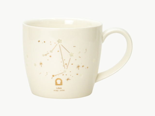 星眼鏡マグカップ（てんびん座）