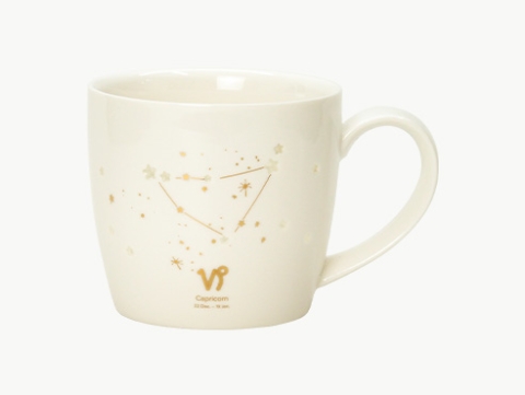 星眼鏡マグカップ（やぎ座）