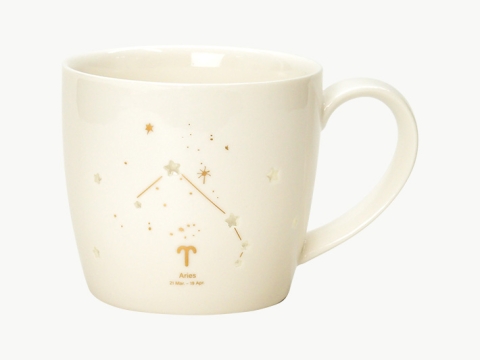 星眼鏡マグカップ（おひつじ座）