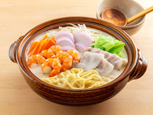 ちゃんぽん鍋｜カマダレシピ｜鎌田醤油（かまだしょうゆ）公式通販サイト