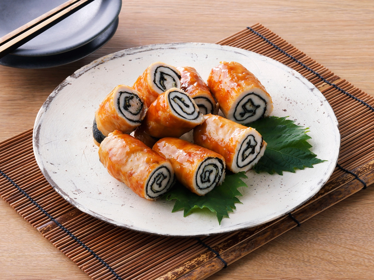 ささみの海苔わさびロール