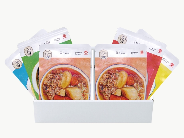 いつものごはん満足セット5種6袋入