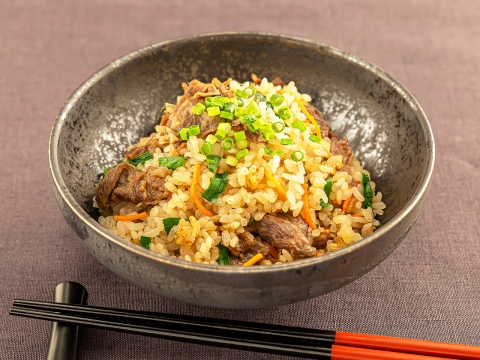 ピリ辛炊込みご飯