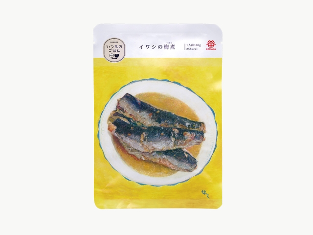 いつものごはん イワシの梅煮