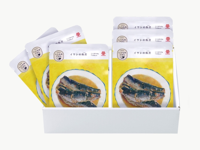 いつものごはん イワシの梅煮