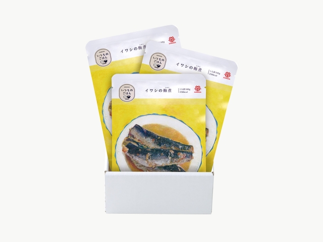 いつものごはん イワシの梅煮