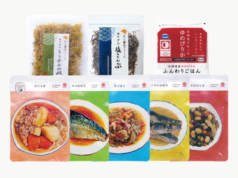 夏の仕送り ご飯セット