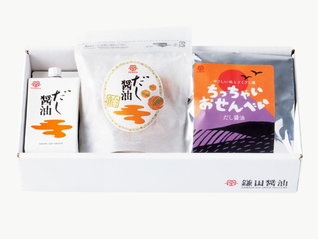 だし醤油とお菓子セット