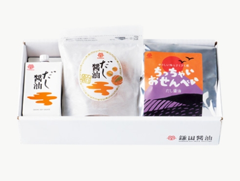 だし醤油とお菓子セット