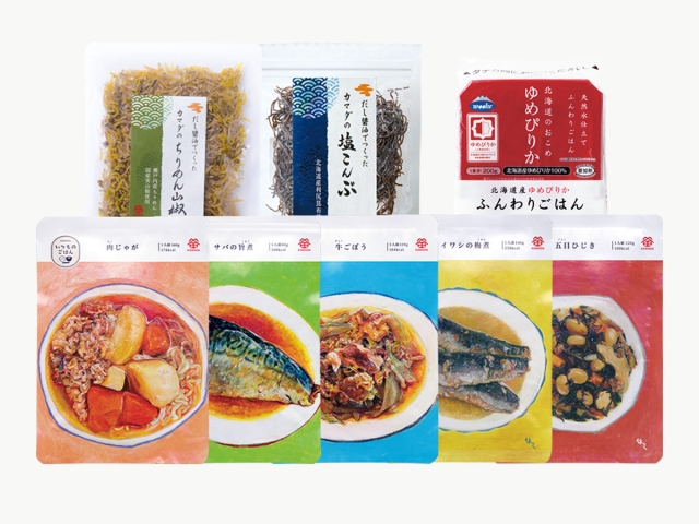 夏の仕送り ご飯セット
