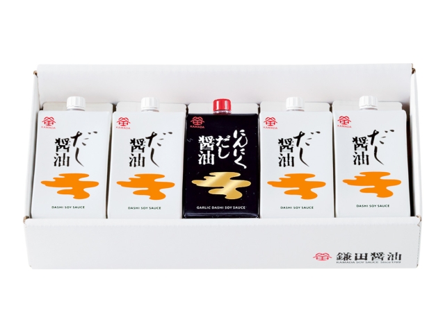 にんにくだし醤油お試しセット 5ヶ入