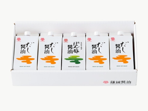 ぽん酢醤油お試しセット 5ヶ入