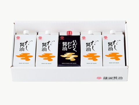 にんにくだし醤油お試しセット 5ヶ入